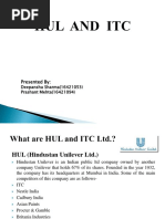 HUL Vs ITC