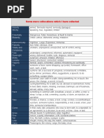 PTE Academic Collocation