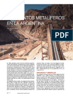 Nivaldo Rojas Los Yacimientos Metaliferos en Argentina - 2462 PDF