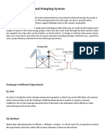 The Water Storage and Pumping System