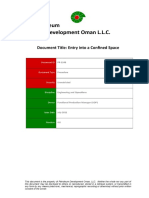 PR-1148 - Entry Into A Confined Space Procedure