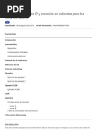 Direccionamiento de IP y Conexión en Subredes para Los Usuarios Nuevos - Cisco