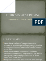 Ethics in Advertising