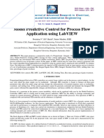 Model Predictive Control For Process Flow Application Using Labview