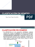 Clasificación en Húmedo