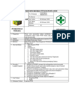 Sop Deteksi Dini Resiko PTM Di Posyandu