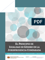 El Principiode Igualdadde Generoenla Jurisprudencia Comparada