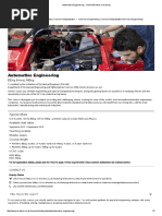 Automotive Engineering - Oxford Brookes University