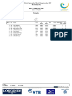 C73I Parallel Bars Results MenSenC3