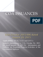 COA Issuances-LGUs