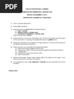 Assignment 2 - Law604 Turquand Rule (Special)