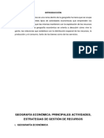 Informe de Geografia Economica