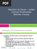 Gauss y Sistemas de Ecuaciones