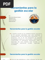 Herramientas para La Gestión Escolar