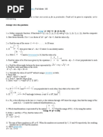 SLC Model Question (I) - Optional Mathematics - Mohan Pudasaini