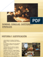 Sondas Canulas Cateteres y Drenajes