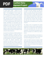 Dairy Development Project PDF