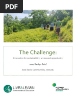 2017 Challenge - Live&Learn Vanuatu - Design Brief