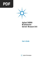 Agilent Technologies, 34980 Multifunction Switch&Measure PDF