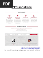 Itdumpsfree: Get Free Valid Exam Dumps and Pass Your Exam Test With Confidence