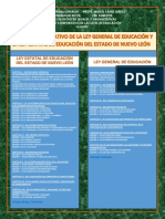 Cuadro Comparativo LEYES GENERALES DE EDUCACIÓN