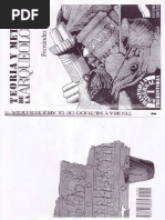 Teoria Y Metodo de La Arquologia PDF