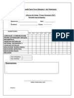 Informe de Notas Parciales Primer Semestre Manuel Rodriguez