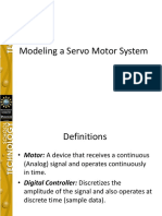 Modeling Servo Motor System2 PDF