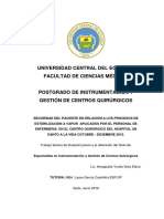 Seguridad Del Paciente - Procesos de Esterilización 230616