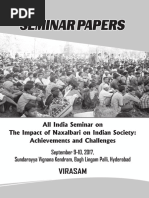 All India Seminar On The Impact of Naxalbari On Indian Society: Achievements and Challenges