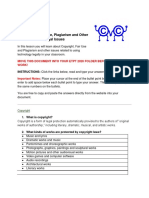 Copyright Fair Use Plagiarism and Other Legal Issues