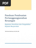 PANDUAN Pertanggungjawaban Keuangan Penelitian 1