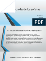 La Justicia Desde Los Sofistas