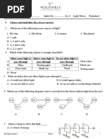 I Choose and Underline The Correct Answer