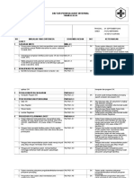 Daftar Tilik Audit Internal Loket