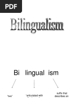 Bilingualism and Diglossia Presentation