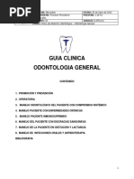 Guia Clinicas de Odontologia General