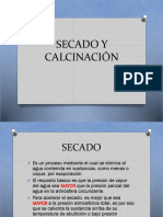 Secado y Calcinación