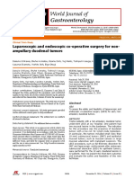 Laparoscopic and Endoscopic Co-Operative Surgery For Non-Ampullary Duodenal Tumors