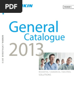 Daikin General Catalog 2013 Eng PDF