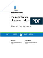 MODUL 2 - Manusia Dan Ketuhanan