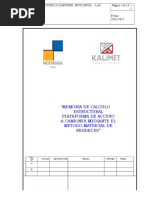 Memoria de Calculo de Estructura Metalica Plataforma de Acceso A Camiones Rev 04