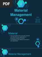 Material Management: Group 2