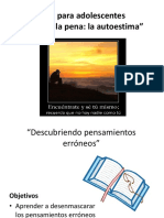 Taller para Adolescentes (Autoestima)