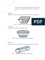 Pond Shape