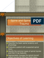 Spine and Spinal Cord Trauma