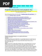 Frequently Asked Questions About Polyphasic Sleep: Polyphasic Sleep: Facts and Myths Polyphasic Sleep: 5 Years Later