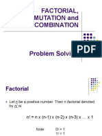 Factorial - Combination and Permutation