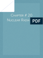 Chapter # 20 Nuclear Radiation