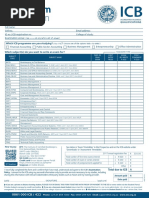 2017 ICB Exam Entry Form